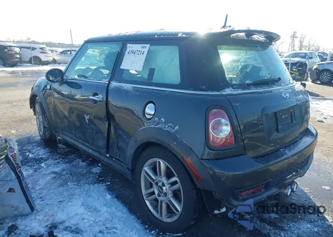 2012 Mini Cooper S z USA, uszkodzony, nr VIN WMWSV3C57CTY28100